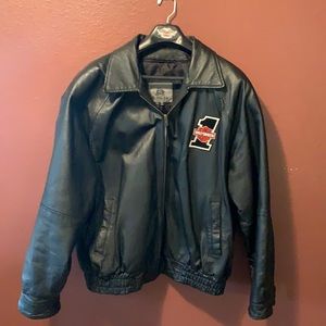 Men’s Leather Bomber